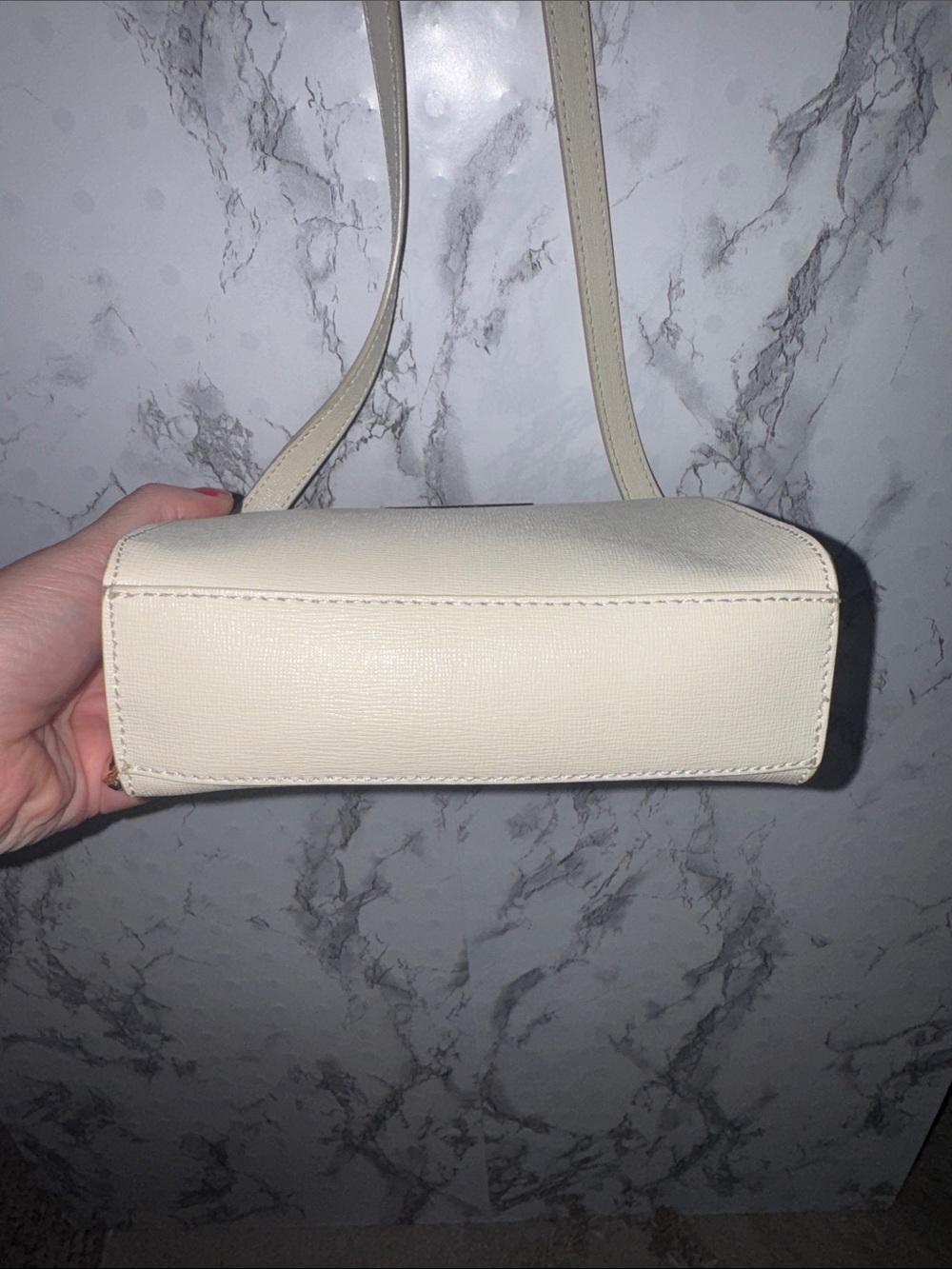 Versace Collection Mini Crossbody Cream - Picture 4 of 6